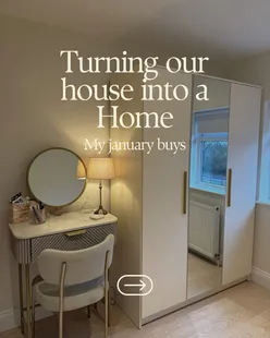 Cozy home decor and furnishings showcased after a January shopping spree for home inspiration and nesting.