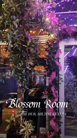 Enjoying 25% off food at Blossom Room, The Hub, Milton Keynes, perfect for January gatherings and treat-yourself moments.