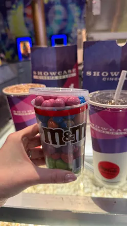 Excited moviegoers promoting £4.99 tickets for feel-good classics at Showcase Cinemas on Blue Monday.