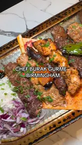 Influencers enjoying a private evening at CZN Burak, showcasing a vibrant Turkish menu in Birmingham.