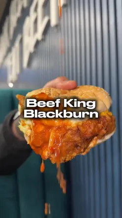 Delicious halal dishes served at Beef King in Blackburn, featuring juicy beef plates and vibrant atmosphere.