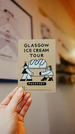 Delicious winter ice cream tour in Glasgow featuring unique flavors and classic treats from local shops.