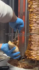Zaman Shawarma's chicken and beef shawarma box, a new food spot in Oxford Circus, London, ideal for a quick lunch.