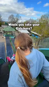 A fast-paced, energetic reel showcasing the Crocky Trail adventure park, highlighting various slides, obstacle courses, and play areas suitable for children. The video uses quick cuts and text overlays to maintain interest and provide information about the experience.