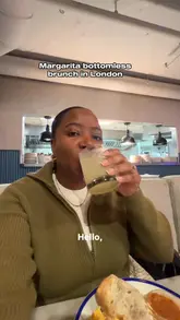 A personal vlog-style review of a bottomless brunch experience at Grind in London, showcasing the food, drinks, and venue atmosphere.