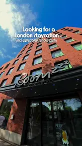 A promotional video showcasing the Roomzzz Aparthotel in London Stratford, highlighting the room amenities, kitchen facilities, gym, and co-working space, while also suggesting it as a base for exploring London attractions.