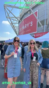 A vibrant recap of a taco and tequila festival held at St Mary's Stadium in Southampton. The video features a montage of various street food vendors serving tacos, birria, and cocktails, interspersed with shots of attendees enjoying the food, live music, and traditional Mexican dancing.