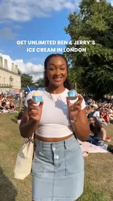 A promotional video for the Ben & Jerry's 'Sundaes in the Park' festival in London, showcasing the unlimited ice cream, live music performances, and interactive games available to attendees.