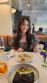 A video showcasing a visit to Orion by Chef in Wimbledon, highlighting the French-inspired British seafood menu, the bright interior, and the dining experience.