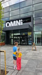 A family vlog showcasing the relaunch and makeover of the OMNi entertainment complex in Edinburgh, highlighting various activities and dining options available for families.