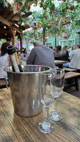 A personal vlog following the creator's day, featuring a bottomless brunch at The Lawn Club and a visit to the Pacman Live Experience. The video captures the social atmosphere of the brunch and the interactive nature of the gaming experience.