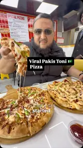 I checked out the viral Pakistani pizza trend at BiTown Pizza in Sparkhill, Birmingham. 
827 Stratford Rd, Birmingham B11 4DA

🤤😎😋

I request to be cooked slightly extra having it well done Butt Overall it was nice.... 

#pizza 
#foodreview 
#pakistani 
#viral 
#pizzanight