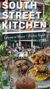 Ad. 🧆✨Lebanese Bistro Night at @southstreetkitchen 🧆 ✨

Nestled under Sheffield’s iconic Park Hill flats, you might know @southstreetkitchen as a fantastic vegetarian cafe by day. But by night, they host incredible themed bistro evenings-and their current Lebanese menu is a must-try! 😍

It’s running for the next two weekends only (22/23 & 29/30 May) and it was very busy when we went, so book ASAP! 📆👇

🥂 The Vibe 
We love catching up with friends here, looking out the massive windows over the green park views with delicious cocktails and wine.
The entire menu is vegetarian, but it’s so packed with flavor you won’t miss a thing. The quality truly shines- everything is top-notch and made from scratch! ✨

🧆The Food
Here’s what we tried in the video:
🥯🍆🫜Khobz, Baba Ghanoush & Beetroot Chutney: A total highlight, the baba ghanoush was so smoky and delicious! 
🥬Arnabeet Mekli: Crispy fried cauliflower with lemon tahini dip. 
🥒🌶️Harissa Roasted Courgettes: With a kick of vibrant zhoug. 
🧀Halloumi Fries: With a killer za'atar and agave chilli dip. 
 🧆Falafel: Golden and fresh with shirazi salad. 

🍰 Dessert
We tried both desserts, but the Lebanese-inspired baked cheesecake with agave glazed apricots completely blew us away. Absolute perfection! 🏆

📍 South Street Kitchen, Park Hill, Sheffield 
📅 Dates: 22/23 & 29/30 May 
🎟️ Booking: Head to their page to secure a table!

Special thanks to my friend Lauren @life_in_smiles for joining me on this lovely experience 💖

#SheffieldFoodie #SheffieldEats #ParkHillSheffield #SouthStreetKitchen #LebaneseFood