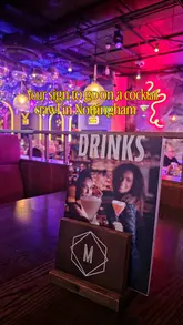 A fast-paced montage showcasing a cocktail crawl across four different bars in Nottingham, highlighting the atmosphere and signature mocktails at each location.