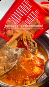 A fast-paced promotional video for Ning's Fresh Beef Hotpot in London. The reel highlights the buffet-style dining experience, showcasing a wide variety of raw ingredients, the boiling hotpot, the DIY sauce station, and the restaurant's late-night availability. The video uses quick cuts and energetic music to maintain viewer interest.