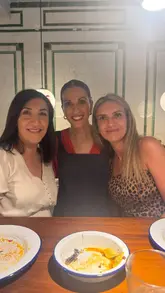A montage of a dining event at Meliz's Meyhane at Dukkan, featuring shots of the venue, the menu, and various Turkish and Cypriot dishes.
