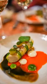 A high-quality, cinematic reel showcasing a one-night-only chef collaboration dinner at Galvin Bistrot. The video features close-up shots of refined dishes, wine service, and the chefs, set to music with minimal text overlays.
