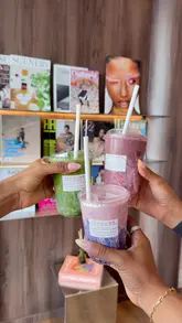 A short, aesthetic montage showcasing the interior and smoothie offerings of 73 Hours, a cafe and smoothie bar in Chelsea.