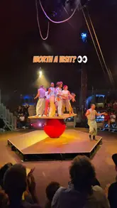 A vlog-style video showcasing a visit to the Revel Puck Circus at Beckenham Place Park. The creator provides a first-person perspective of entering the tent, watching the acrobatic performances, and highlighting the available snacks and drinks, encouraging viewers to visit for a fun summer activity.
