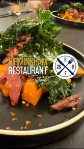 A promotional reel for the Birmingham Restaurant Festival, showcasing a three-course meal at Isaacs within The Grand Hotel Birmingham.