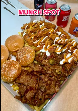Special offer: 2 for £10 on regular munch boxes at The Munch Spot, Birmingham, on 6th & 7th Sept. #halalfood