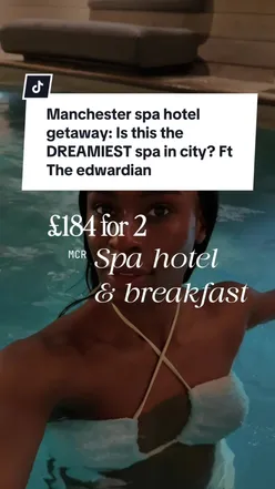 Luxury hotel spa in Manchester with breakfast included, near Piccadilly and top restaurants. #TheEdwardianManchester