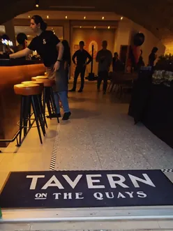 New Tavern bar & restaurant at Victoria Quays, Sheffield, serving Detroit-style pizza, cocktails, and great beers.