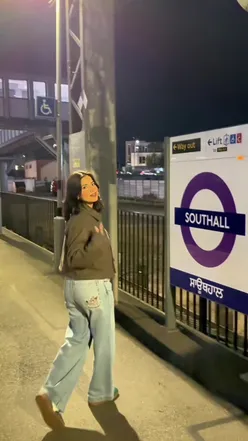 Exploring Southall's culinary scene with vibrant dishes and lively atmosphere.