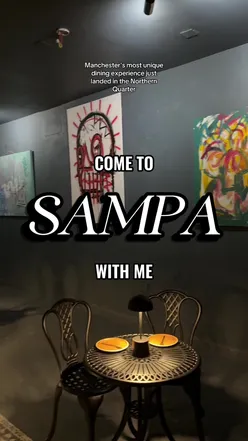 Delicious 12-course meal featuring Chef Caroline Martins' signature mushroom dessert at SAMPA, Manchester.