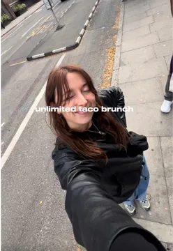 Group enjoying unlimited tacos on a Sunday in London, showcasing vibrant food culture and culinary delights.