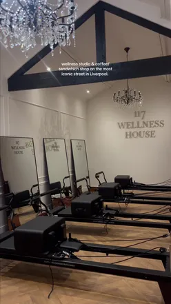 117 Wellness House on Lark Lane, Liverpool: Enjoy pilates, coffee, and the famous maple pecan treat nearby Sefton Park.