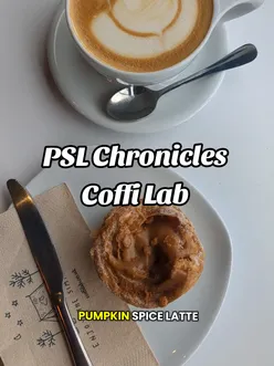 Searching for the best pumpkin spice latte at Coffi Lab in Cardiff, a dog-friendly café.