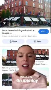 Vibrant Dublin nightlife scene featuring lively streets, lively bars, and people enjoying the atmosphere.