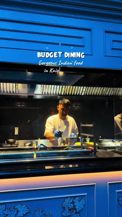 Set lunch at Vatavaran in Knightsbridge: 2 courses for £25, featuring salmon tikka and fish curry. #LondonEats #IndianFood