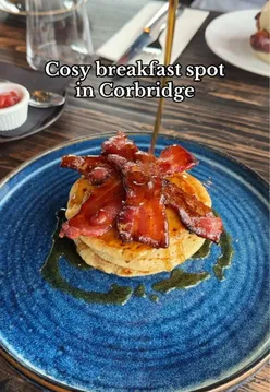 Breakfast menu at Sycamore in Corbridge, Northumberland, perfect for a day of exploring the countryside.