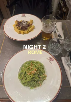 Guests enjoying sunset views from the rooftop pool at Mercure Rome Colosseum Center hotel.