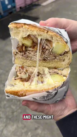 Delicious homemade sandwich featuring artisanal bread and Sicilian ingredients near the Etihad in Manchester.