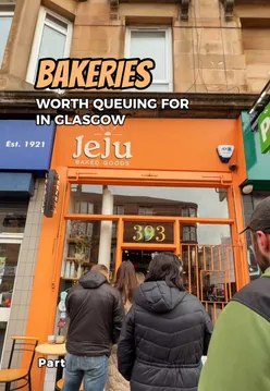 Delicious baked goods at Jeju Bakes in Glasgow, showcasing must-try pastries for food lovers.