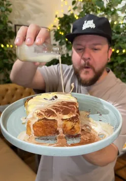 Delicious dishes at Medicine Bakery: Tiramisu French Toast, Harissa Carrots, and more in Birmingham.