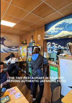 Cozy Salford restaurant serving delicious and affordable Japanese dishes at Aomori, Blackfriars Rd.