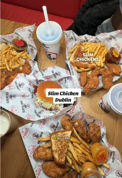 New Slim Chickens restaurant in Dundrum, Dublin featuring delicious chicken dishes for foodies.