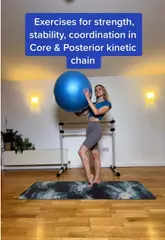 Strength exercises for dance technique in online coaching program with Alison Eager - limited spots available!