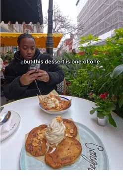 Delicious soft serve dessert at NAC restaurant in Mayfair, featured in London Desserts, Episode 1 with Rodney's Guide.