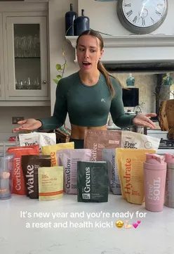 Healthy snacks and lifestyle products from Free Soul, perfect for New Year's resolutions.