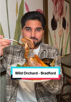 Elegant dining experience at The Wild Orchard, halal fine dining in Bradford on Westgate Hill Street.