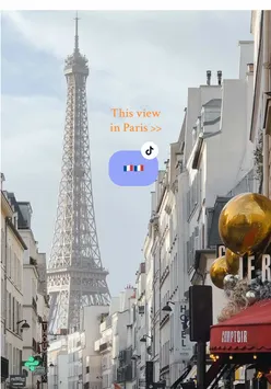 Charming Parisian street view at 36 Bd de la Tour-Maubourg, highlighting winter travel vibes.