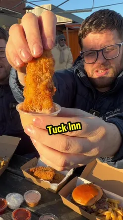 Delicious smash burgers and crispy chicken at Tuck Inn, a hidden gem in Tallaght's industrial estate.