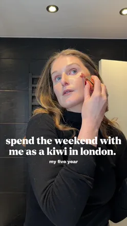 Celebrating five years in London with friends, enjoying local food and vibrant city life.