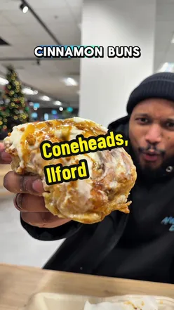 Delicious ice cream and cookies at Coneheads dessert shop in Ilford, perfect for sweet treats lovers.