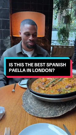 Delicious paella and lamb ribs served at Arros QD in Fitzrovia, London, ideal for food lovers and Spanish cuisine enthusiasts.